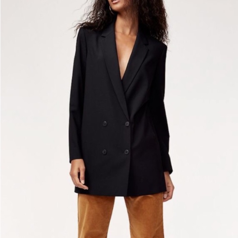 Aritzia Babaton Christos blazer black size XS business casual office